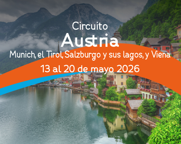 Circuito Austria - Munich, El Tirol, Salzburgo y sus lagos, y Viena