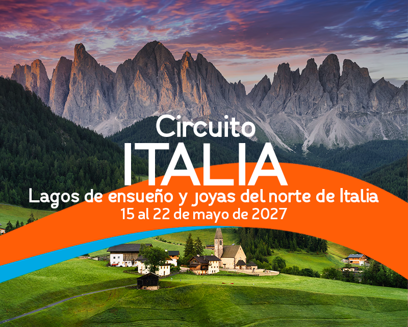 Circuito ITALIA Lagos de ensueño y joyas del norte de Italia
