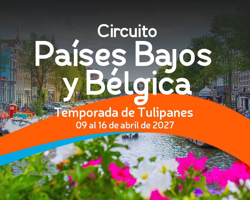 Circuito Países Bajos y Bélgica Temporada de tulipanes