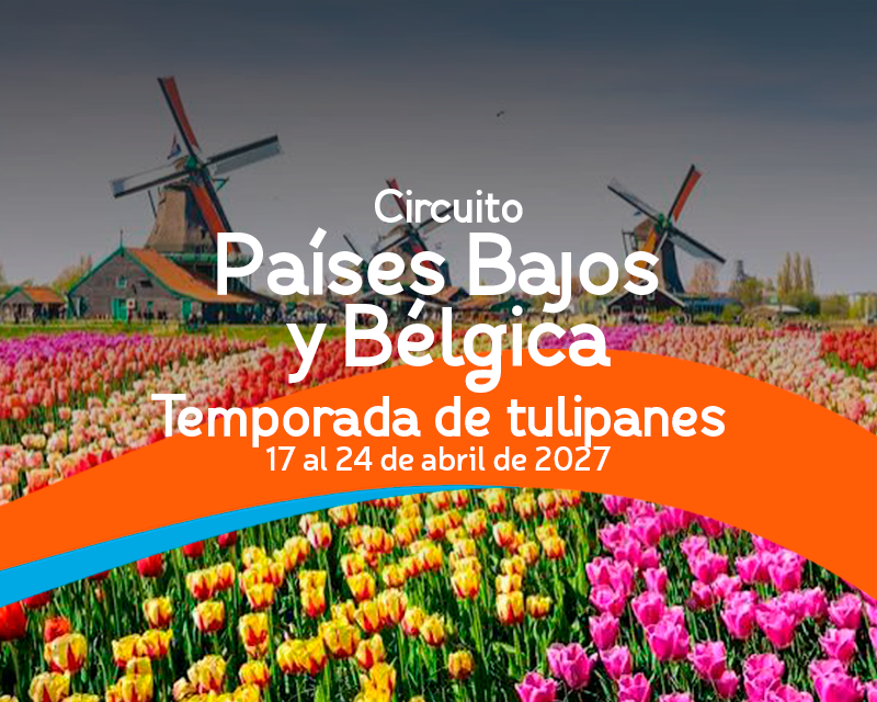Circuito Países Bajos y Bélgica